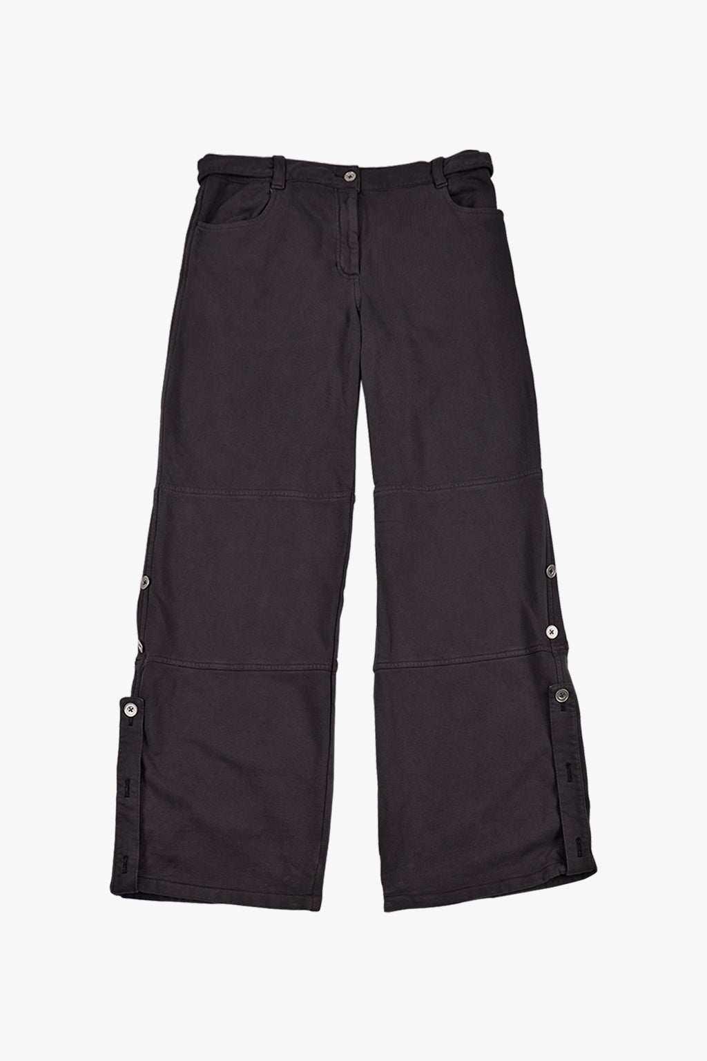 PIGMENT ROLL-UP PANTS / BROWN