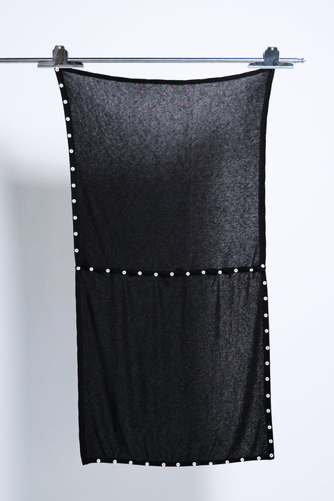 THE KEEPER SCARF / BLACK