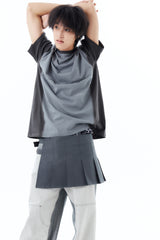 TRICOLOR TEE / GRAY