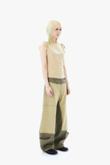 COWL SLEEVELESS / SAND